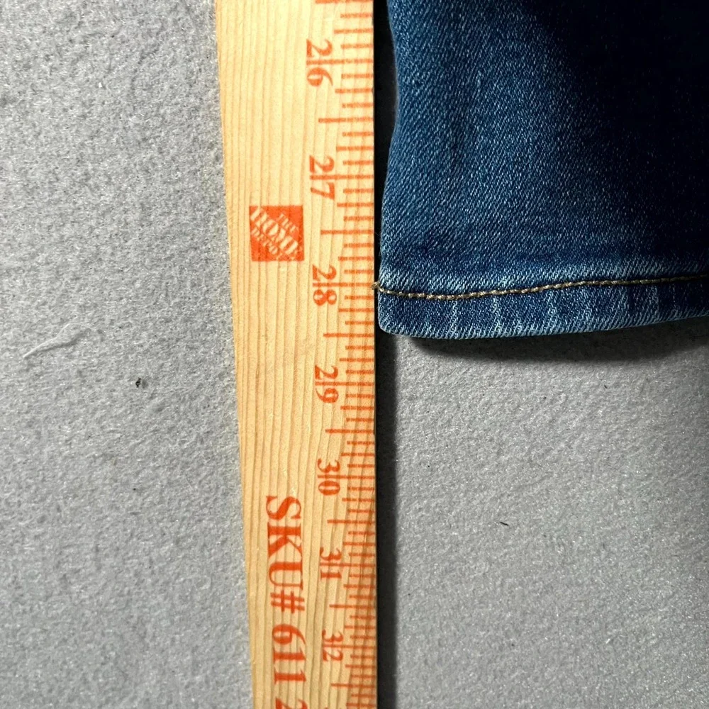Old Navy Wow Wide Leg Jeans Womens‎ 6 Blue Denim Cotton High Rise Medium Wash
